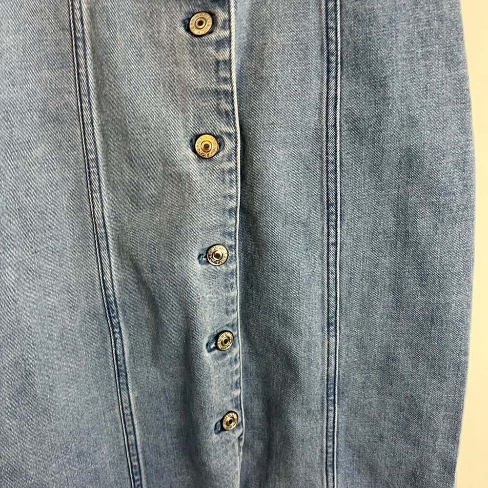 Abercrombie & Fitch Blue Midi Dress - Picture 9 of 16